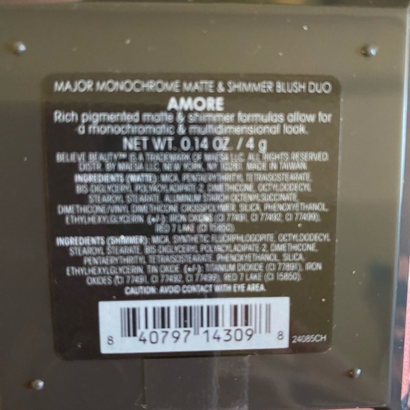 Bundle of 5 Items of Believe Beauty Makeup NEW - Picture 2 of 3